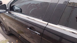 Mitsubishi Lancer X 2008- Ornamente exterioare geamuri inox (4 buc) Carmos - Otel Inoxidabil Turcesc foto 1