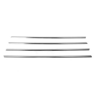 Ornamente exterioare geamuri inox (4 buc) Mitsubishi Lancer X 2008- foto 4
