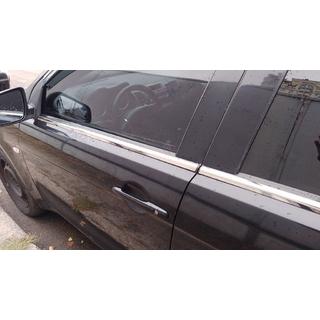 Ornamente exterioare geamuri inox (4 buc) Mitsubishi Lancer X 2008- foto 1