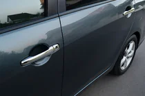 Mitsubishi Grandis 2003-2011 Capace Manere Cromate (4 buc, Otel Inoxidabil) OmsaLine - Otel Inoxidabil Italian foto 1