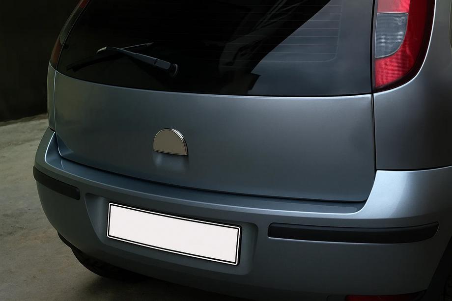 Opel Corsa C 2000-2006 Ornament crom maner portbagaj (inox) Image