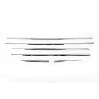 Ornamente exterioare geamuri inox (4 buc) foto 2