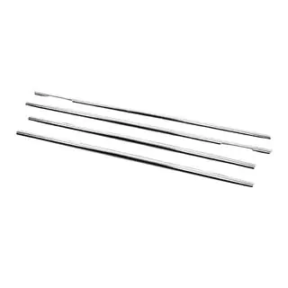 Ornamente exterioare geamuri inox (4 buc) foto 4