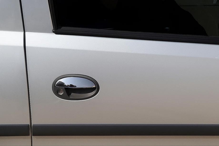 Opel Combo 2002–2012 Capace Cromate Manere Usilor (2 buc, Otel Inoxidabil) Image