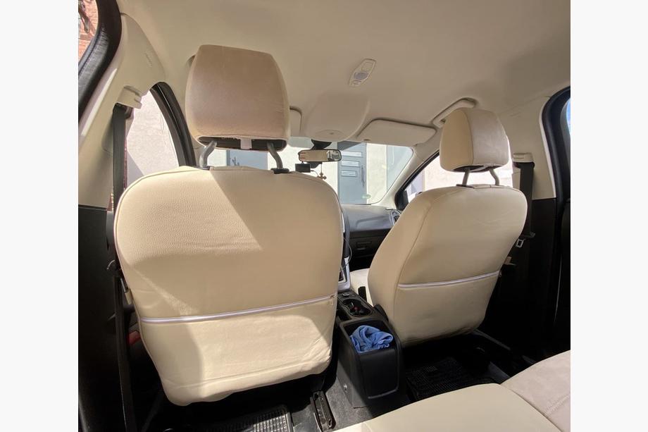 Ford Focus III 2011-2017 Huse Auto Piele Ecologica+Textil+Alcantara Antara A099 (Set Complet) Foto 7