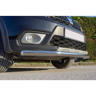 Protectie Fata Texas (60mm, Inox) Renault Sandero 2013-2022 foto 2