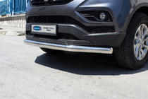 SsangYong Musso II 2018– Protectie Fata Texas (76mm, Inox) foto 3