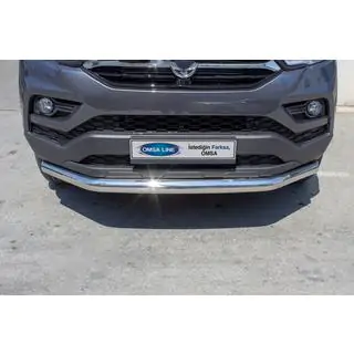 Protectie Fata Texas (76mm, Inox) foto 2