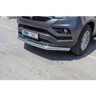 Protectie Fata Texas (76mm, Inox) foto 1
