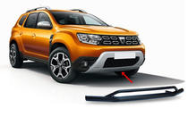 Dacia Duster 2018-2024 Protectie fata Vegas (60/42mm, negru) foto 2