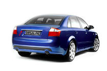 Audi A4 B6 2000-2004 Ornament portbagaj deasupra numarului OmsaLine inox foto 1
