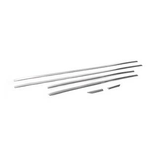 Molduri Cromate Usi (6 buc) Audi A6 C7 2011-2017 foto 4