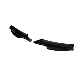 Extensii Front Flap DPT (pentru E90 M-Sport 2005-2008, Negru Lucios, 2 buc) foto 2