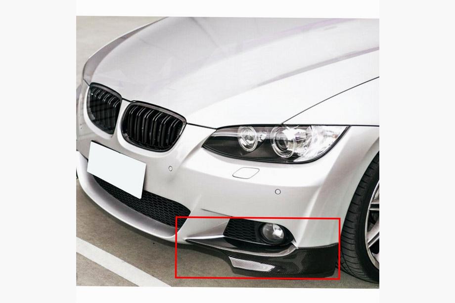 BMW 3 Series E90/E91 2005-2011 Lip Spoiler Flap pentru Bara Fata (E92 Coupe) Image
