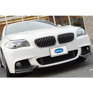 Lip bara fata DPT Flap (pentru M-Performance, Negru Lucios) BMW 5 Series F10/F11 2010–2016 foto 2
