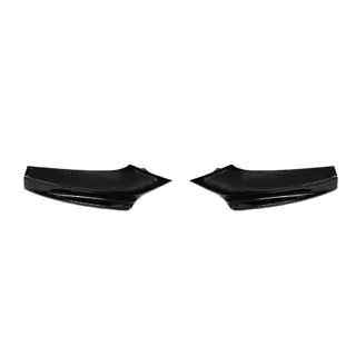 Lip bara fata DPT Flap (pentru M-Performance, Negru Lucios) foto 4