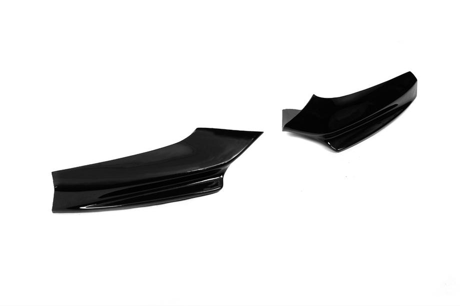 BMW 5 Series F10/F11 2010–2016 Lip bara fata DPT Flap (pentru M-Performance, Negru Lucios) Foto 11
