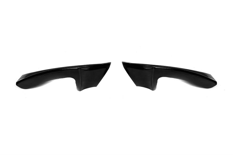 BMW 5 Series F10/F11 2010–2016 Lip bara fata DPT Flap (pentru M-Performance, Negru Lucios) Foto 12