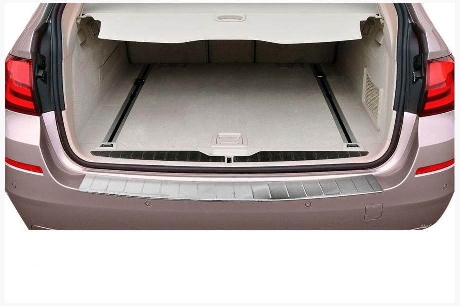 BMW 5 Series F10/F11 2010–2016 Protectie bara spate OmsaLine (SW, inox) Foto 1