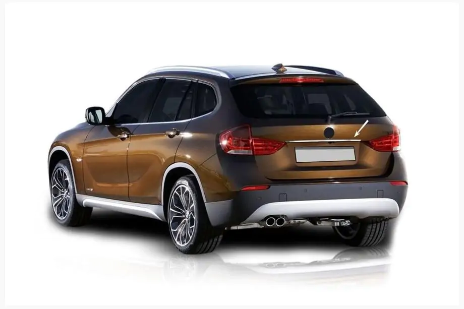 BMW X1 E84 2009-2015 Ornament inox deasupra numarului Image