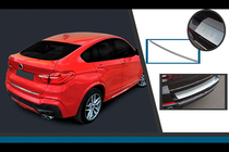 BMW X4 F26 2014-2018 Protectie bara spate din otel inoxidabil OmsaLine foto 1