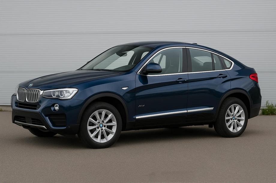 BMW X4 F26 2014-2018 Molduri Usi Otel Inoxidabil (4 buc) Image