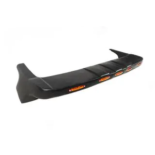 Viziera Parbriz V1 (LED, Negru Mat) foto 4