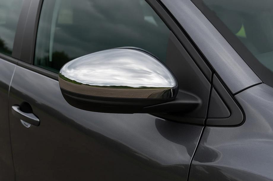 Dacia Sandero 2021- Capace Oglinzi (2 buc, Otel Inoxidabil) Image