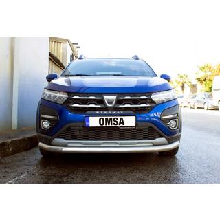Capace cromate pentru proiectoare ceata (2 buc, inox) Dacia Sandero 2021- foto 4