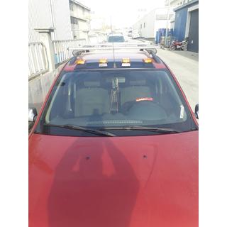 Parasolar Parbriz (LED, Negru Mat) Renault Sandero 2007-2013 foto 3