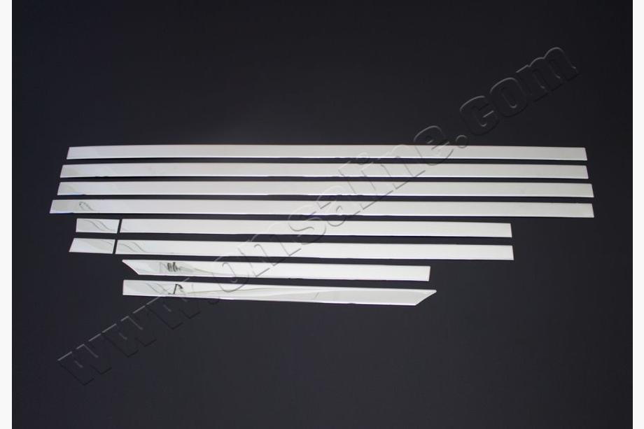 Citroen Jumper 2007-2025 Set ornamente inferioare geam inox Ampatament Lung Foto 3