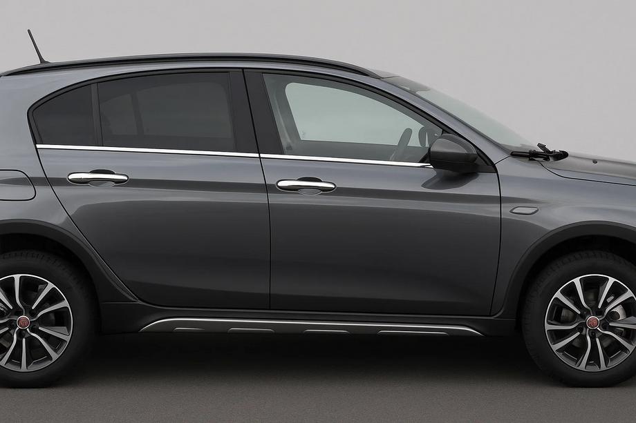 Fiat Tipo Cross 2021- Ornamente inferioare geamuri inox Carmos - Otel Inoxidabil Turcesc Image