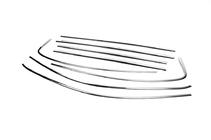 Fiat Tipo Cross 2021- Set complet ornamente geamuri inox foto 3
