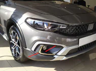 Fiat Tipo Cross 2021- Rame Faruri Ceata din Otel Inoxidabil foto 1