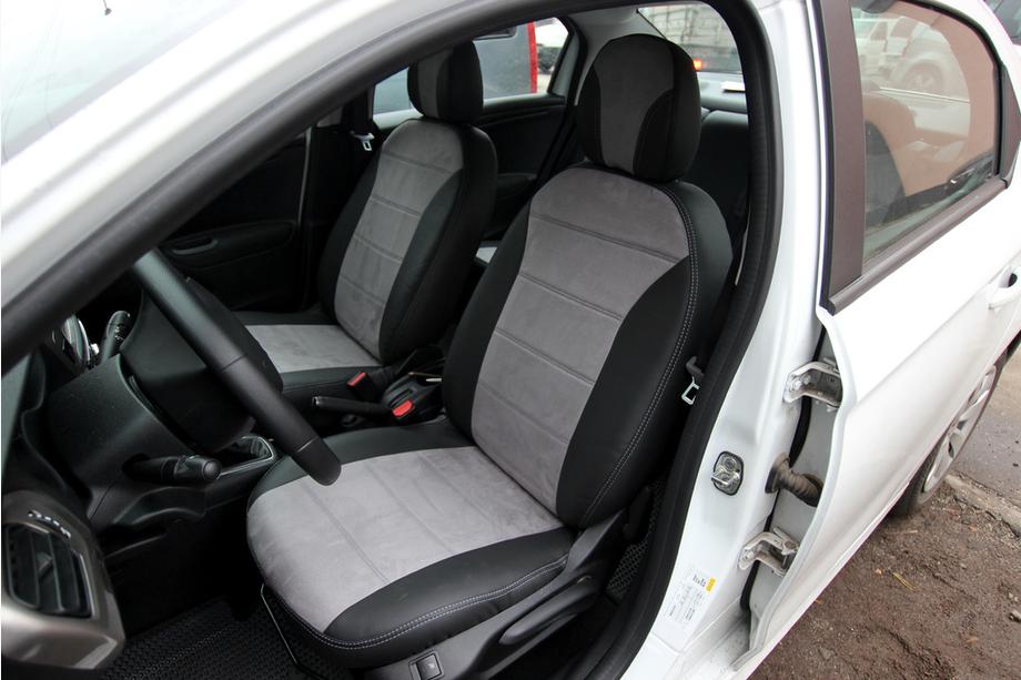 Citroen C-Elysee 2013-2022 Huse Auto Piele Ecologica+Textil+Alcantara Antara A0010 (Set Complet) Foto 8