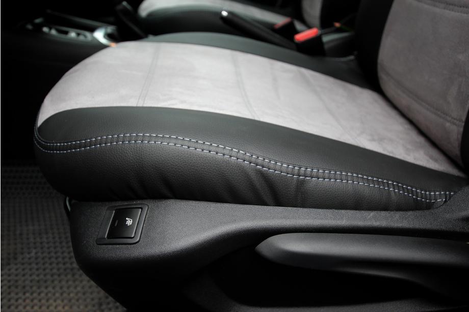 Citroen C-Elysee 2013-2022 Huse Auto Piele Ecologica+Textil+Alcantara Antara A0010 (Set Complet) Foto 16