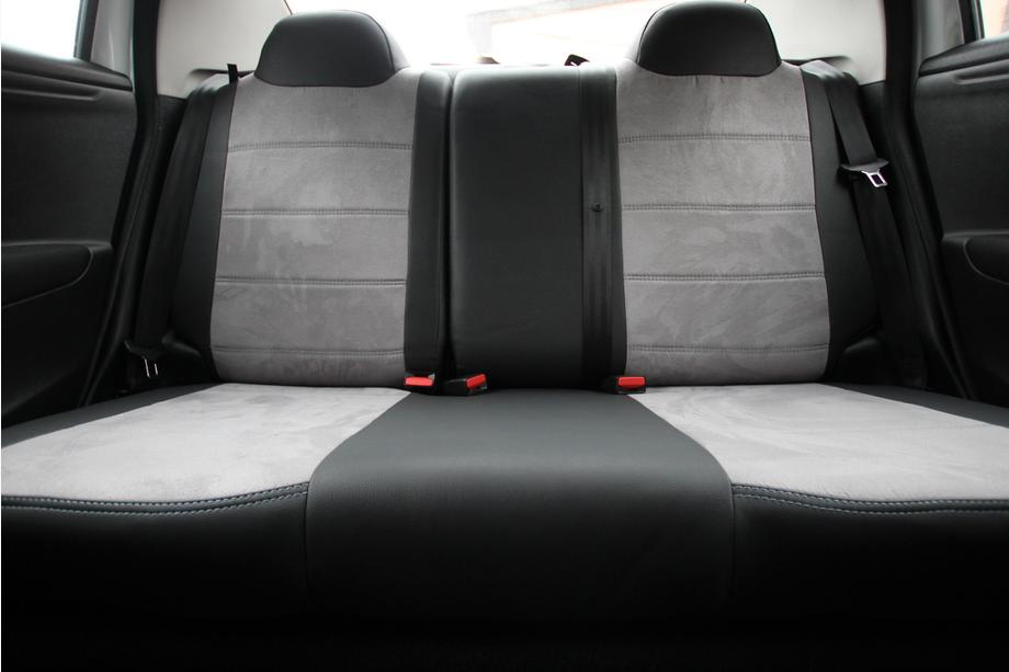 Citroen C-Elysee 2013-2022 Huse Auto Piele Ecologica+Textil+Alcantara Antara A0010 (Set Complet) Foto 3
