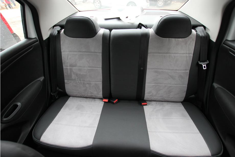 Citroen C-Elysee 2013-2022 Huse Auto Piele Ecologica+Textil+Alcantara Antara A0010 (Set Complet) Foto 4