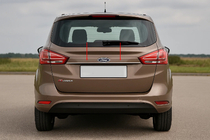 Ford B-Max 2012-2017 Ornament cromat deasupra numarului (inox) foto 1