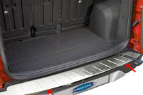 Ford Ecosport 2013-2022 Protectie bara spate inox (2013-2017) foto 1