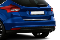 Ford Focus III 2011-2017 Ornament portbagaj 2015-2017 (Hatchback, inox) foto 1