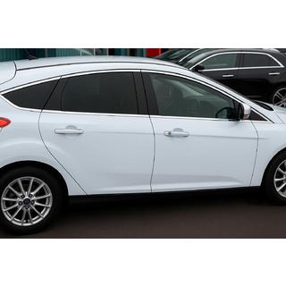 Set complet ornamente geamuri HB (12 buc, inox) Ford Focus III 2011-2017 foto 1