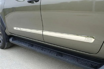 Mercedes X class 2017-2020 Molduri Usa Otel Inoxidabil (4 buc) foto 3
