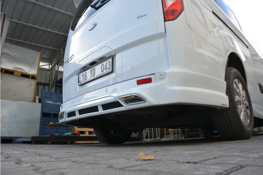 Ford Custom 2013-2022 Capac bara spate (grunduit pentru vopsire) Image