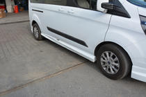 Ford Custom 2013-2022 Praguri Laterale (2 buc, grund pentru vopsire) foto 2