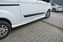 Ford Custom 2013-2022 Praguri Laterale (2 buc, grund pentru vopsire) foto 1