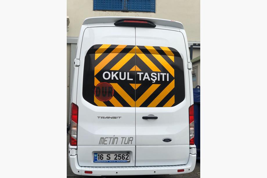 Ford Transit 2014- Spoiler Anatomik (2019+, grunduit) Foto 2