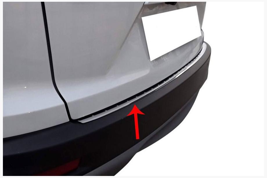 Honda CRV 2017-2022 Protectie bara spate inox Foto 1