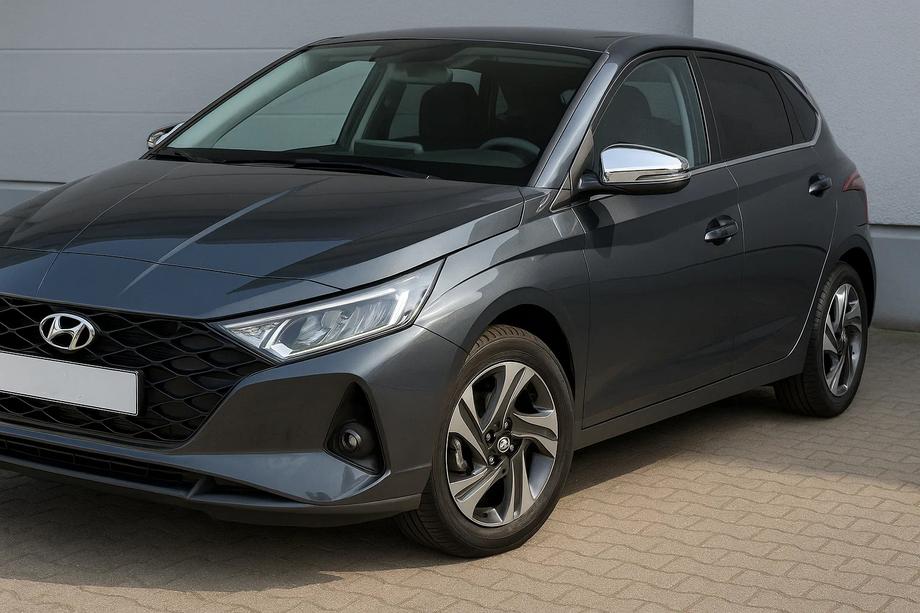 Hyundai I-20 2020- Capace Oglinzi (2 buc, Otel Inoxidabil) Image