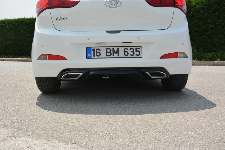 Hyundai I-20 2014-2020 Extensie spate Meliset (grund pentru vopsire) Foto 1